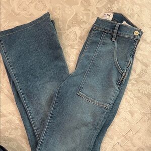 Frame Denim Women's Classic Blue Straight Leg Jeans